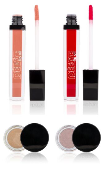 Neu bei Déesse: Lippenöle & Puder-Creme-Lidschatten